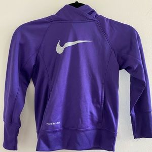 Purple Nike hoodie